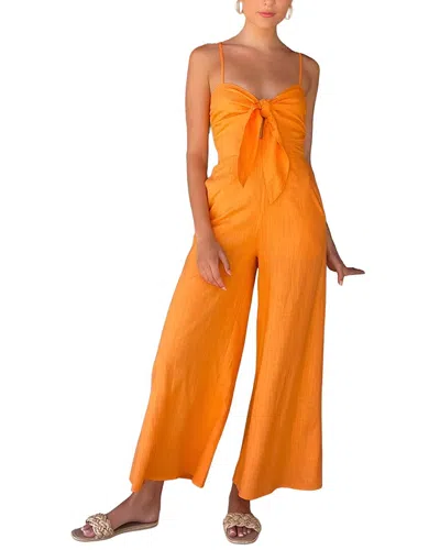 Camila Blanco Jumpsuit In Orange