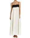 Camila Blanco Maxi Dress In Multi