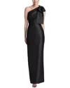 Camila Blanco Maxi Dress In Black
