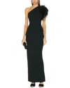 Camila Blanco Maxi Dress In Black