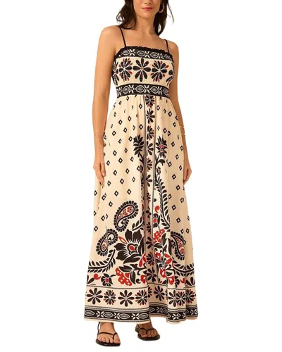 Camila Blanco Maxi Dress In Neutral