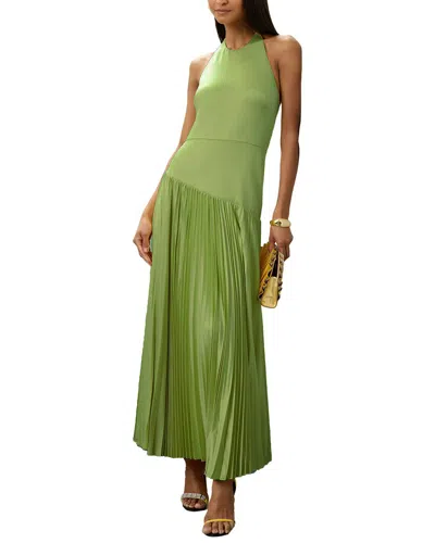 Camila Blanco Maxi Dress In Green