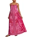 Camila Blanco Maxi Dress In Pink