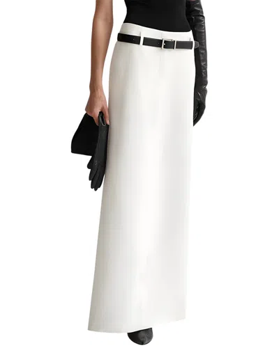 Camila Blanco Maxi Skirt In White