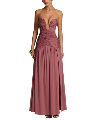 Camila Blanco Midi Dress In Green