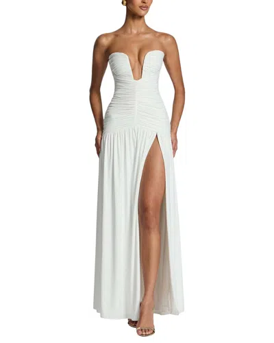 Camila Blanco Midi Dress In White