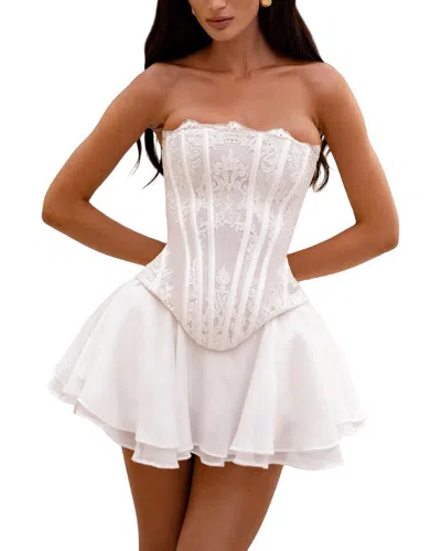 Camila Blanco Mini Dress In White