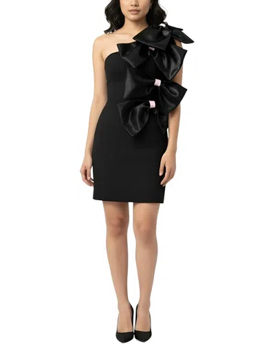 Camila Blanco Mini Dress In Black