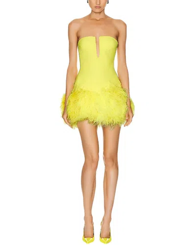Camila Blanco Mini Dress In Green