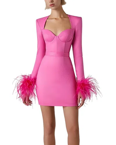 Camila Blanco Mini Dress In Pink