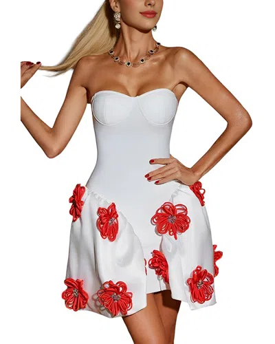 Camila Blanco Mini Dress In White