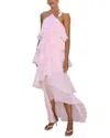 Camila Blanco Solid Maxi Dress In Pink