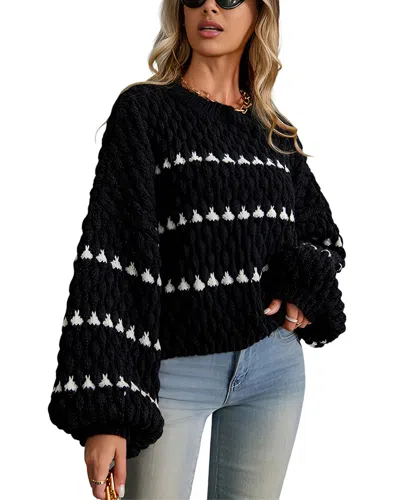Camila Blanco Sweater In Black