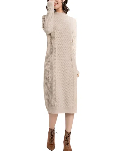 Camila Blanco Sweaterdress In Neutral