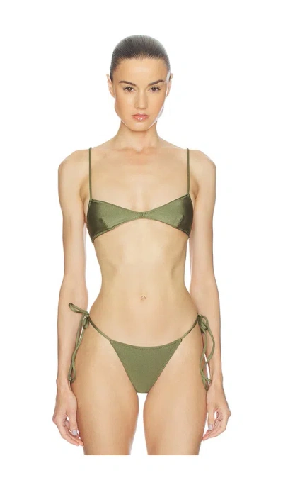 Camila Coelho Albie Top In Green