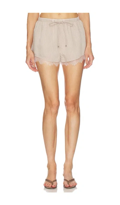Camila Coelho Amaya Short In Gray
