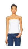 Camila Coelho Ansela Top In White