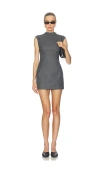 Camila Coelho Arden Mini Dress In Gray