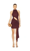 Camila Coelho Ashton ドレス In Brown