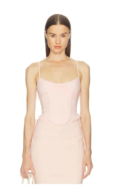 Camila Coelho Aurora Top In Pink