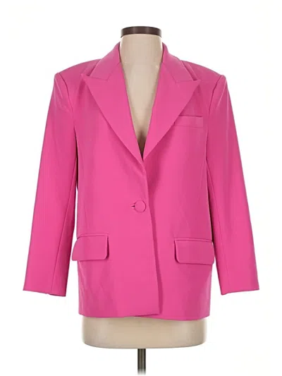 Pre-owned Camila Coelho Blazer Jacket In Pink