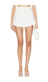 Camila Coelho Brittany Shorts In White