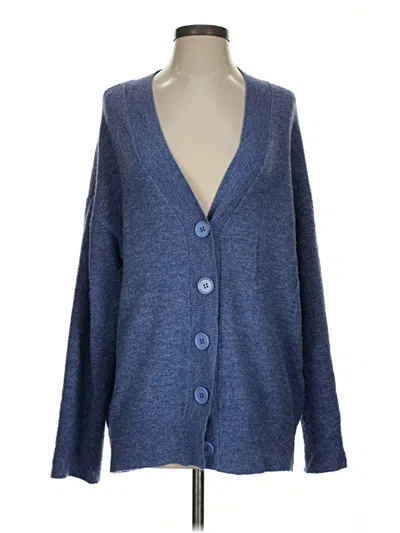 Pre-owned Camila Coelho Cardigan Sweater In Blue