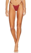 Camila Coelho Carlo Bottom In Rust