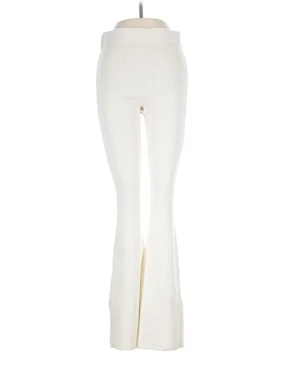 Pre-owned Camila Coelho Casual Pants In Ivory