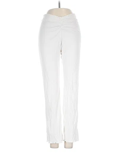 Pre-owned Camila Coelho Casual Pants In Ivory