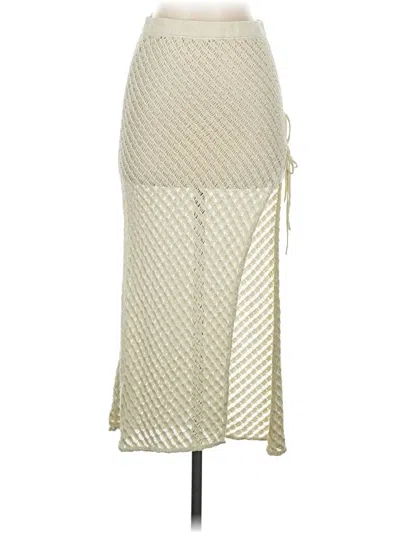 Pre-owned Camila Coelho Casual Skirt In Ivory
