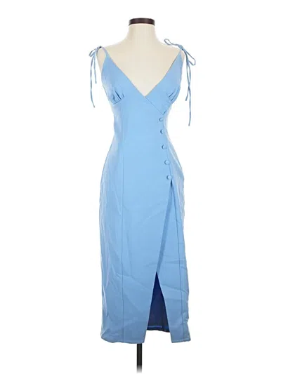 Pre-owned Camila Coelho Cocktail Dress In Blue