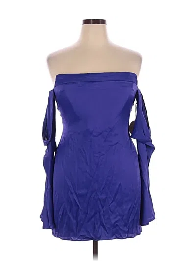 Pre-owned Camila Coelho Cocktail Dress In Blue