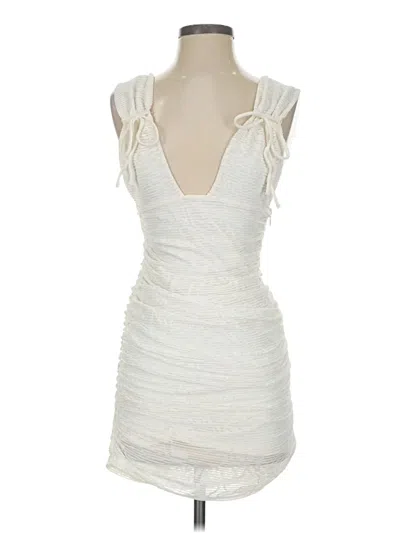 Pre-owned Camila Coelho Cocktail Dress In Ivory