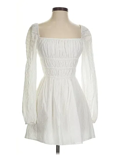 Pre-owned Camila Coelho Cocktail Dress In White