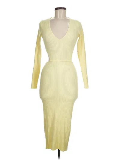 Pre-owned Camila Coelho Cocktail Dress In Yellow