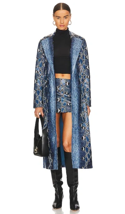 Camila Coelho Dean Duster In Blue