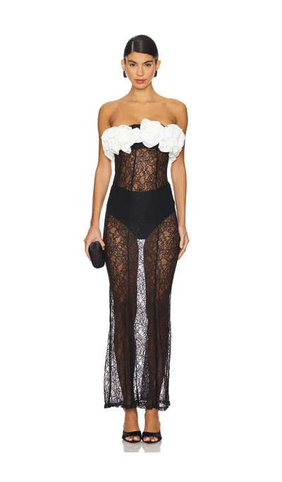 Camila Coelho Delphi Maxi Dress In Black