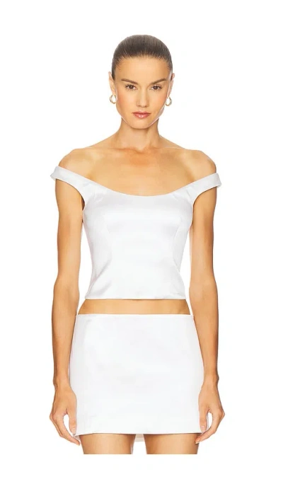 Camila Coelho Elora トップ In White
