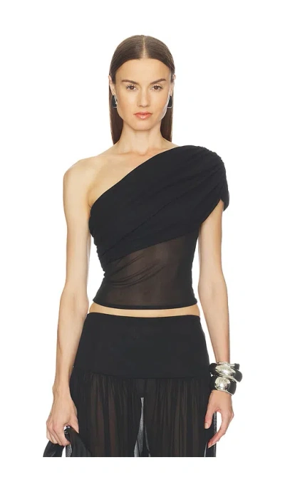 Camila Coelho Emmaline Top In Black