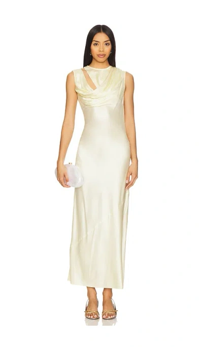 Camila Coelho Enza Maxi Dress In Yellow