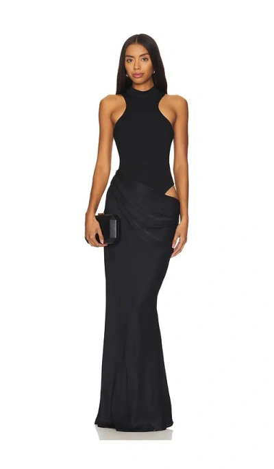 Camila Coelho Estrella Maxi Dress In 블랙