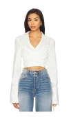 Camila Coelho Evangeline Wrap Top