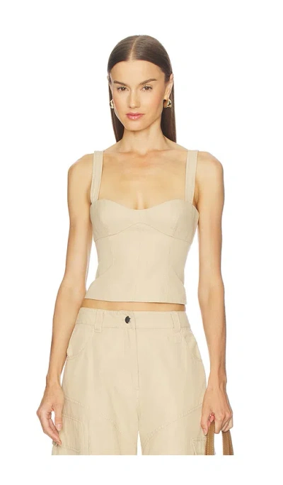 Camila Coelho Gigi トップ In Neutral