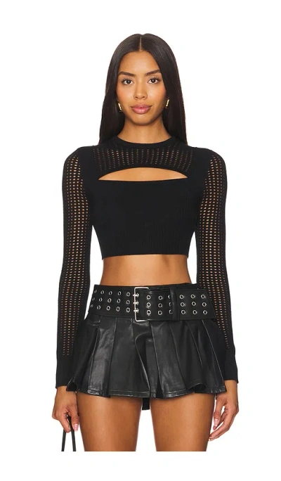 Camila Coelho Heyda Top In 블랙