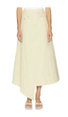 Camila Coelho Ignacia Midi Skirt In Neutral