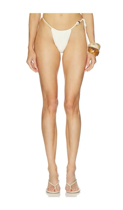 Camila Coelho Jacy Bottom In White