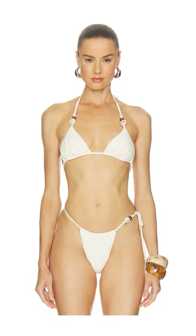 Camila Coelho Jacy Top In White