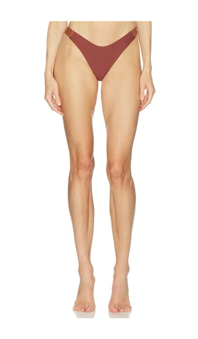 Camila Coelho Jaslyn Bottom In Brown