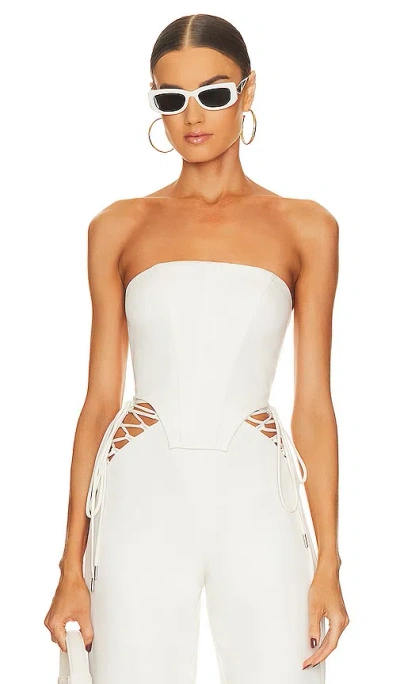Camila Coelho Karina Top In Ivory